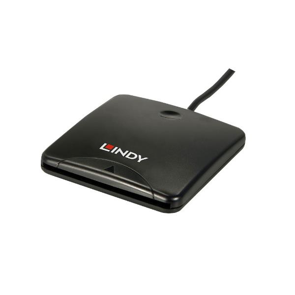 Smart Card Reader Usb 2 0 Lindy 42768 Lnd 4002888427685