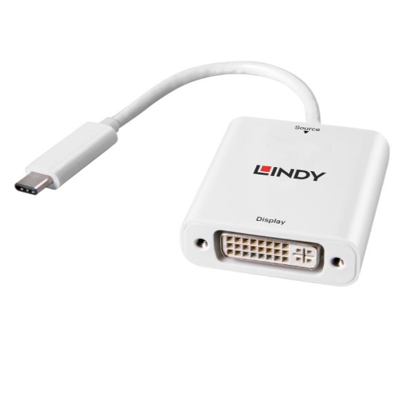 Converter Usb 3 1 Tipo C a Dvi Lindy 43243 4002888432436