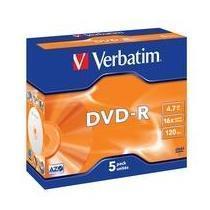 Dvd R 4 7gb 16x Serigr Conf 5 Verbatim 43519 5 23942435198