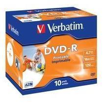 Dvd R 4 7gb 16x Stamp Cf 10 S Verbatim 43521 10 23942435211