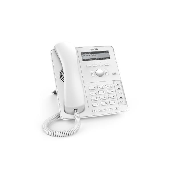 Telefono Snom D715 W o Ps White Snom 4381 4260059582414