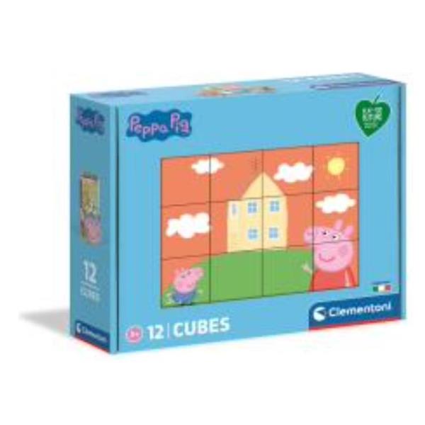 Cubi 12pz Peppa Pig Clementoni 45009 8005125450091