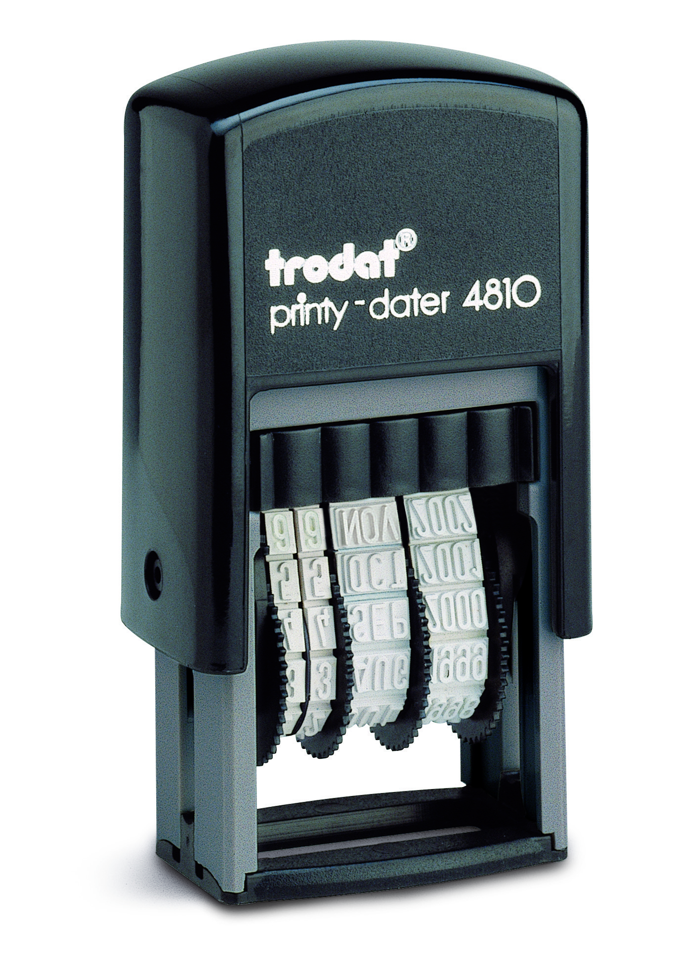 Timbro Printy Eco 4810 3 8mm Datario Autoinchiostrante Trodat Cod 70383 45312 a