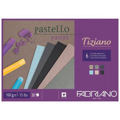 Blocco Disegno Tiziano Collato A3 Gr 160 Fg 30 Colori Brizzati Fabriano 46229742 8001348156901