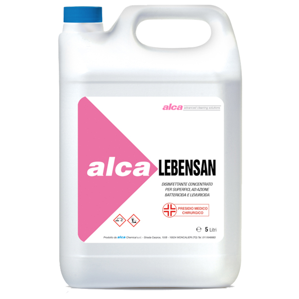 Disinfettante Lebensan Tanica 5l Alca Alc1065 8032937571539