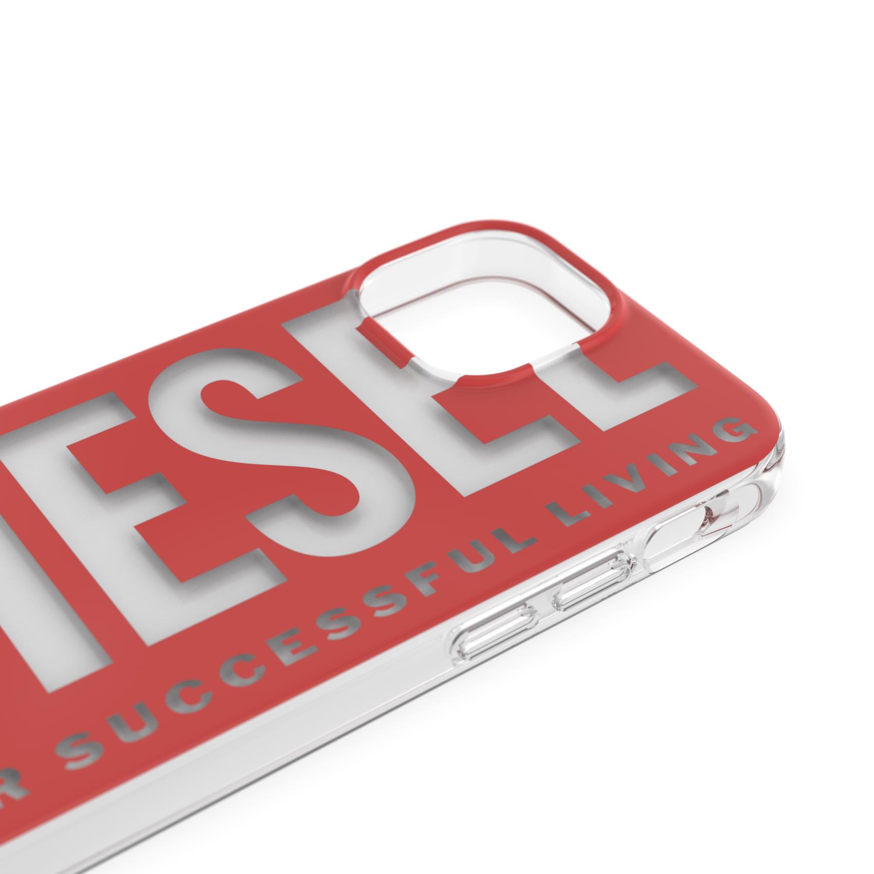 Diesel Clear Iphone 13 Mini Red Diesel 47201 8718846096614