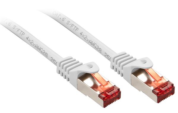 Cavo di Rete Cat 6 Bianco 7 5m Lindy 47387 4002888473873