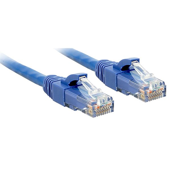 Cavo di Rete Cat 6 U Utp 5m Blu Lindy 48020 4002888480208