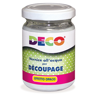 Vernice Opaca per Decoupage Barattolo Ml 150 Cwr 4816 8004957048162