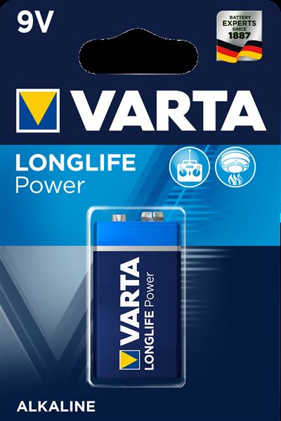 Longlife Power Blu 9v Varta 4922121411 4008496559862