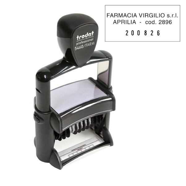 Timbro Datario Farmacia Professional 5460 Farm Autoinch Trodat 9038 92399090380