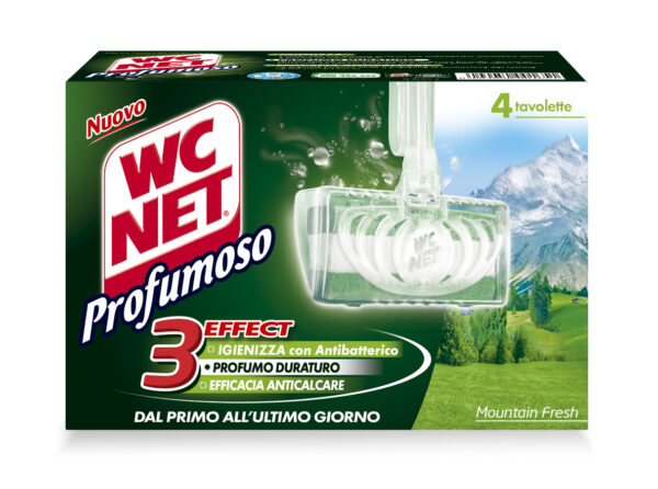 Wc Net Tavoletta Profumoso Montain Fresh 4x34gr M74603 8004050001651