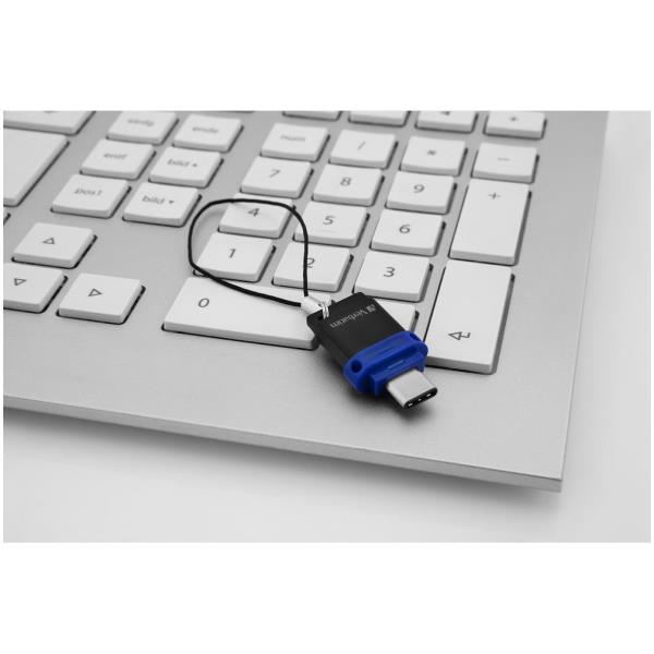 Usb 16gb Dual Drive Usb 3 0 Type C Verbatim 49966 23942499664