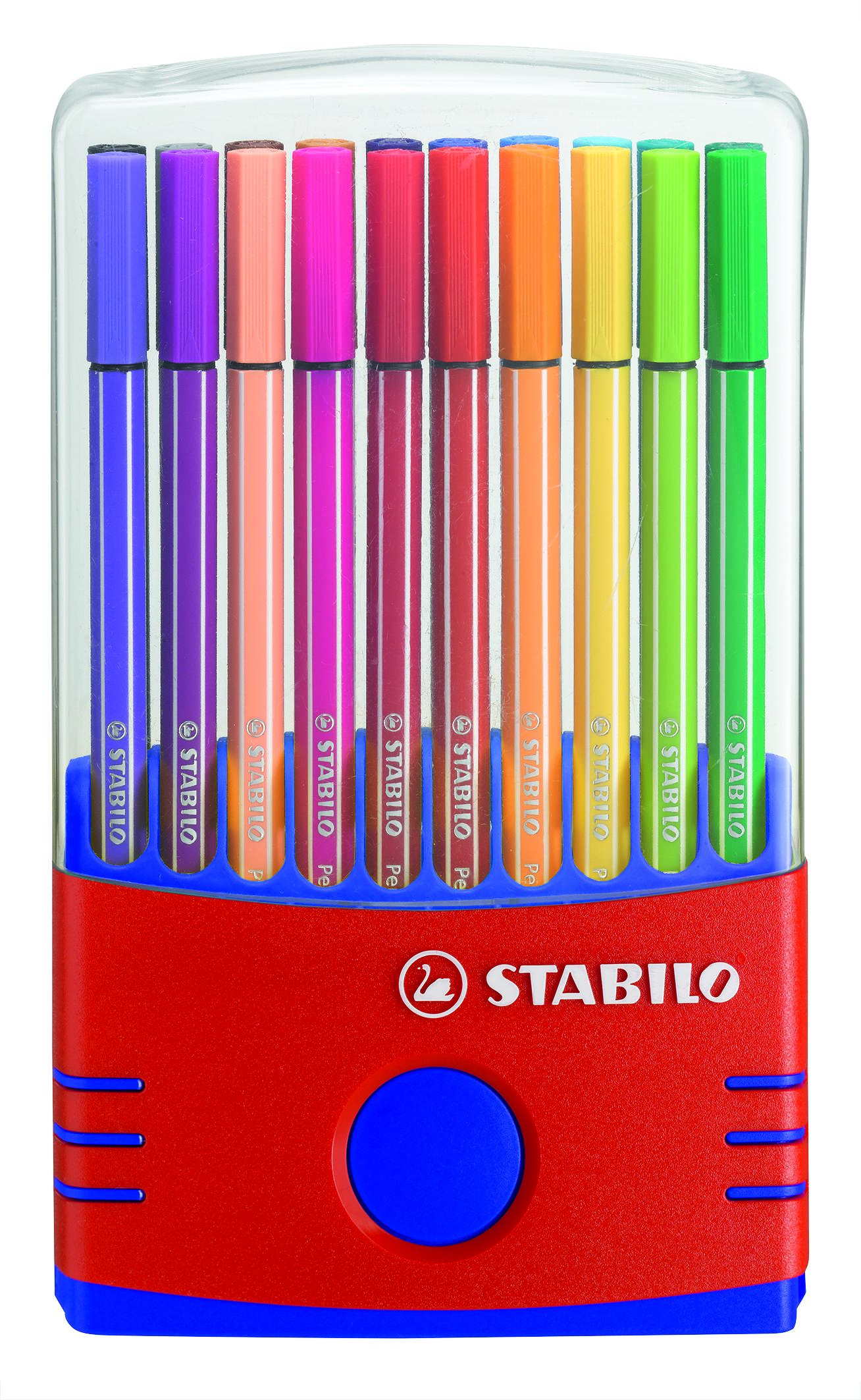 Astuccio 20 Pennarelli Stabilo Pen 68 Color Parade 6820 04 4006381372213