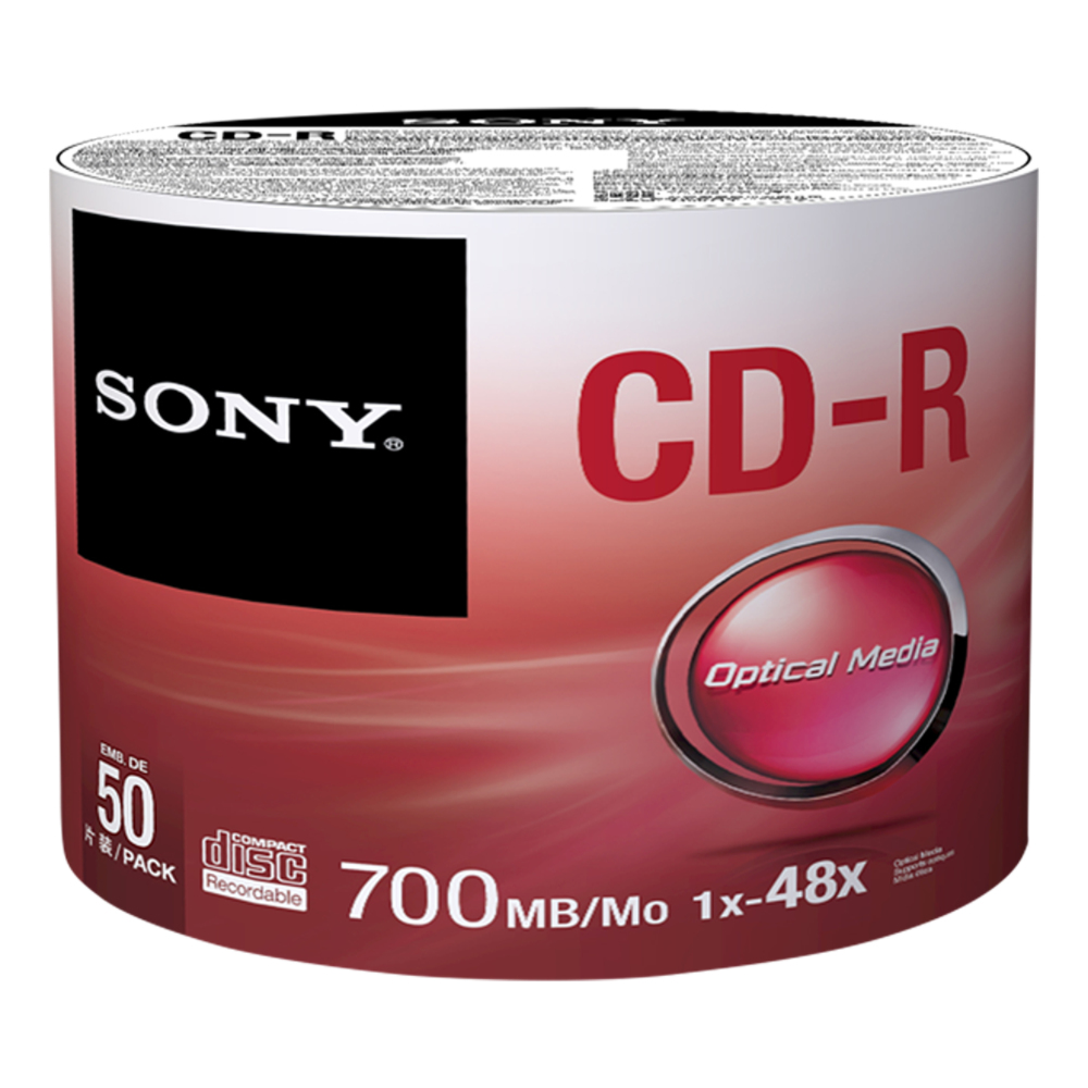 Cdr 48x 700mb 50 Pezzi Sony Rme Retail Media 50cdq80sb 27242852310