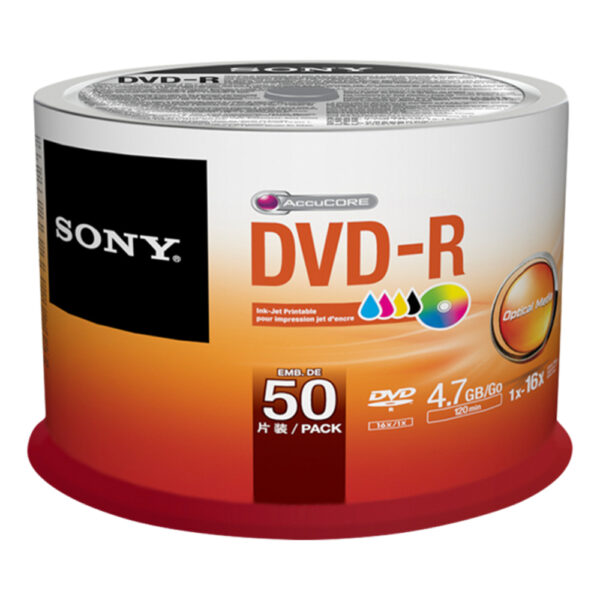 Dvd R 16xinkjet Print Spindle Hp Inkjet Supply Non Central 1n 50dmr47pp 27242852518