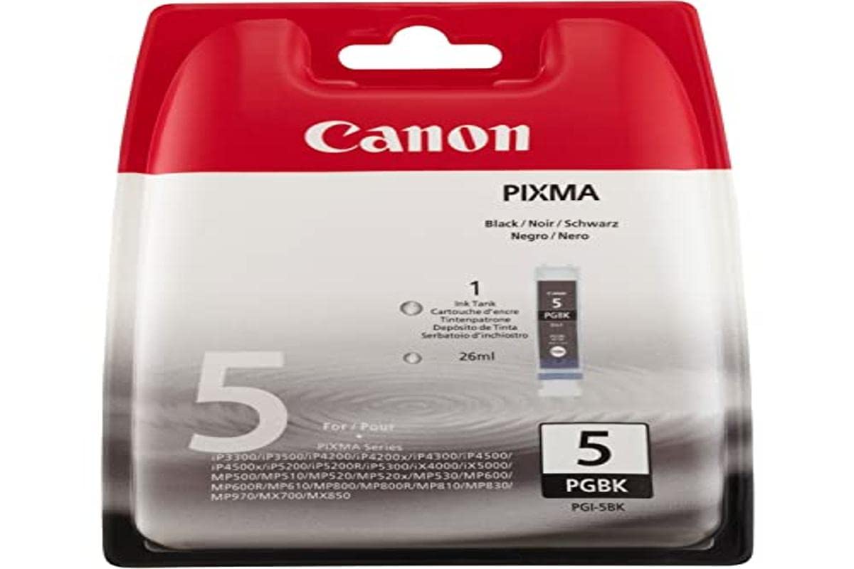 Pgi 5bk Cartuccia Nero Blister Canon Supplies Ink Hv 0628b029 8714574959405