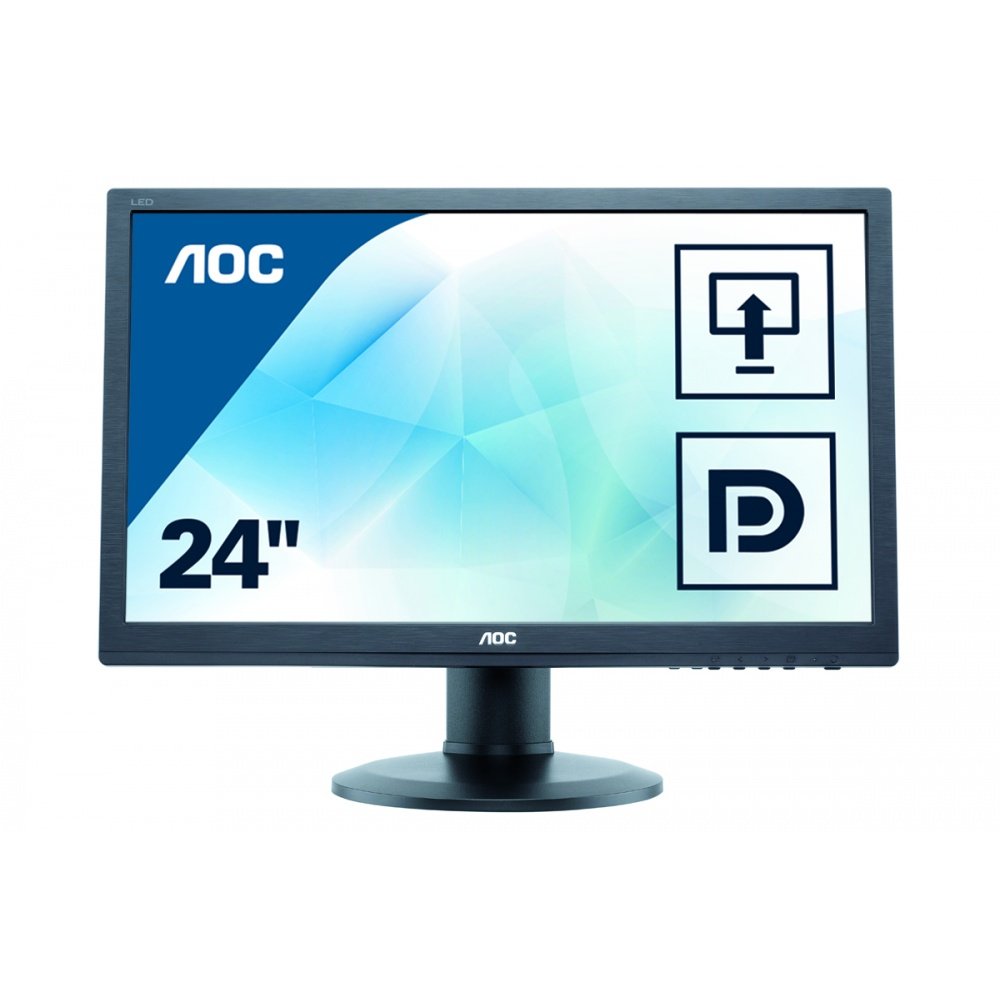 E2460pq Bk Black Aoc E2460pq Bk 4038986144780