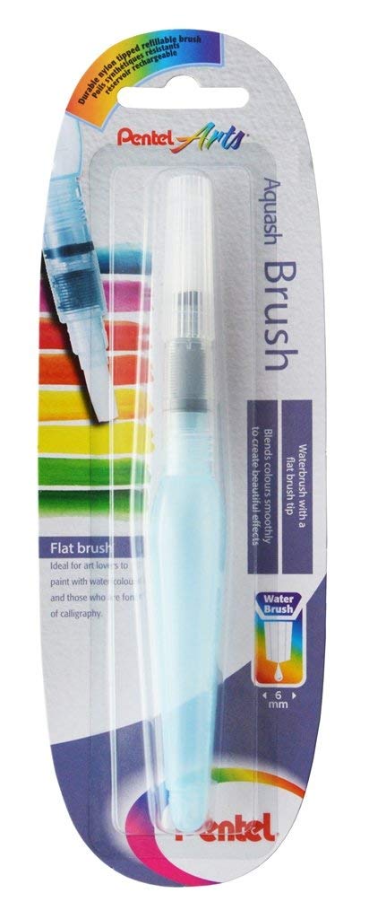 Aquash Water Brush Punta Piatta Pentel Xfrh 1 Mh 4016284338117