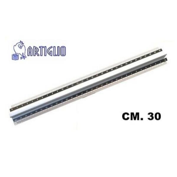 Doppiodecimetro Alluminio 30cm Artiglio 5281a 8028422552817