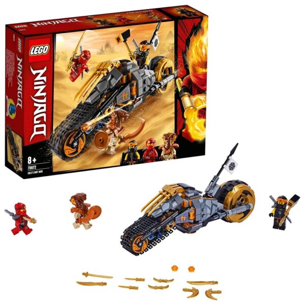 Ninjago Moto da Cross di Cole Lego 70672c 5702016365498