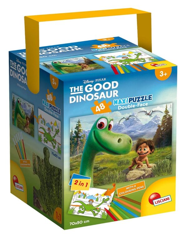 Puzzle in a Tub Maxi 48 Good Dinosaur Lisciani