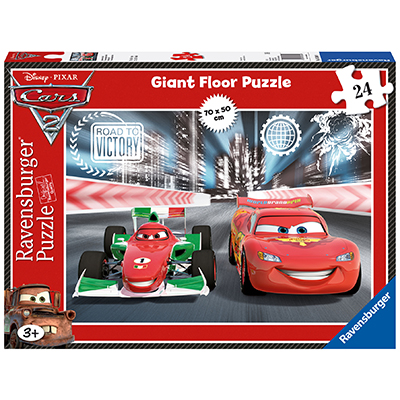 Puzzle da Pavimento Cars 2 Ravensburger 5304 4005556053049