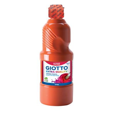 Tempera Giotto Pronta 500 Ml Rosso Scarlatto Giotto 532808 8000825966590