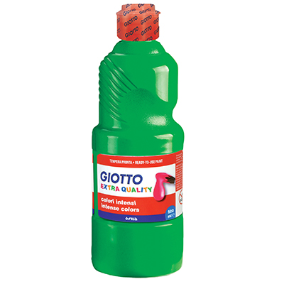 Tempera Giotto Pronta 500 Ml Verde Giotto 532812 8000825966637