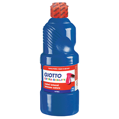 Tempera Giotto Pronta 500 Ml Blu Oltremare Giotto 532817 8000825966699