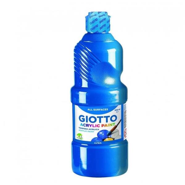 Flacone 500ml Temera Acrilica Ciano Giotto 533715 8000825969904