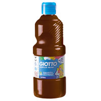 Tempera Giotto Acrilica 500 Ml Marrone Giotto 533728 8000825969928