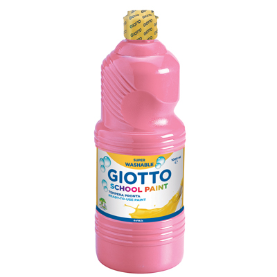 Tempera Giotto Pronta School Paint 1000 Ml Rosa Giotto 535506 8000825977060