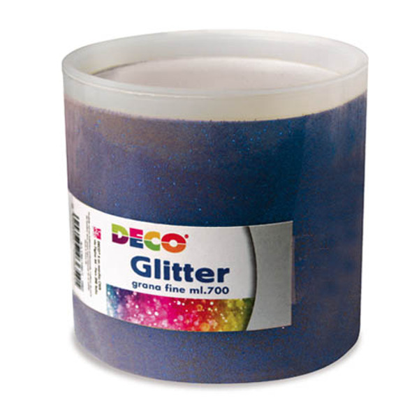 Glitter Grana Fine Barattolo Ml 700 Blu Cwr 5400 8004957054002