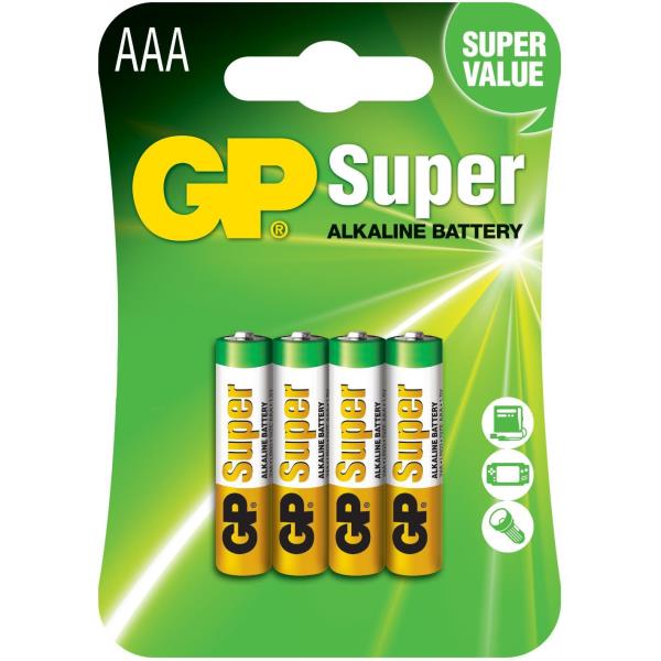 Gp 24a U4 Ministilo Lr03 Aaa Gp Battery 5507 4891199000058