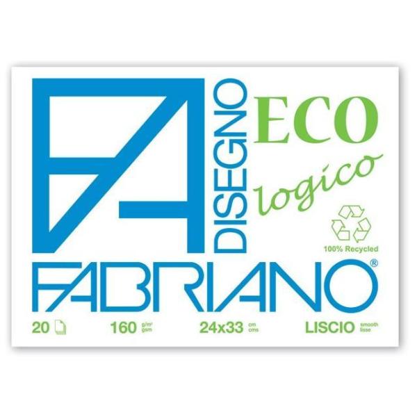 Blocco Eco Ruvido 24x33 160gr Fabriano 55502433
