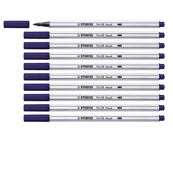 Stabilo Pen68 Brush Bluprussia Stabilo 568 22 4006381545747