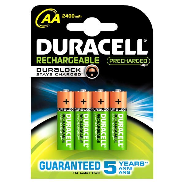 Dur Ricaric Precharged Aa Dlk Duracell 57050 5000394057043