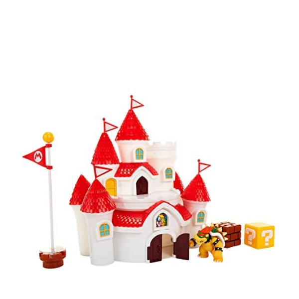 Nintendo Mushroom Castle Playset Jakks 58541 4l 39897585413