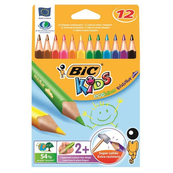 Pastelli Bic Kids Evolution Tri Bic 8297356 3086124001632