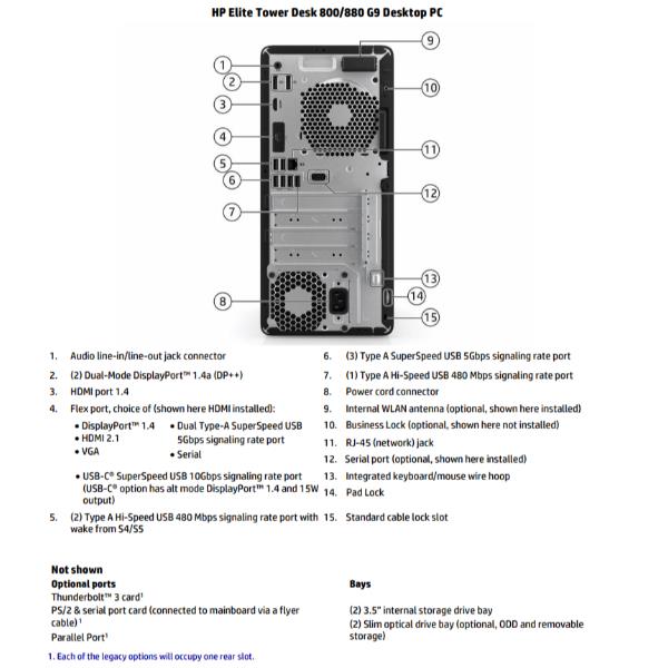 800 G9 Mt I9 12900 32 1tb W11pd Hp Inc 5v8p1ea Abz 196786002007