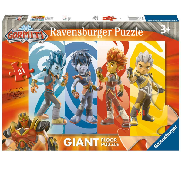 24 Pav Puzzle Gormiti Ravensburger 3009 4005556030095