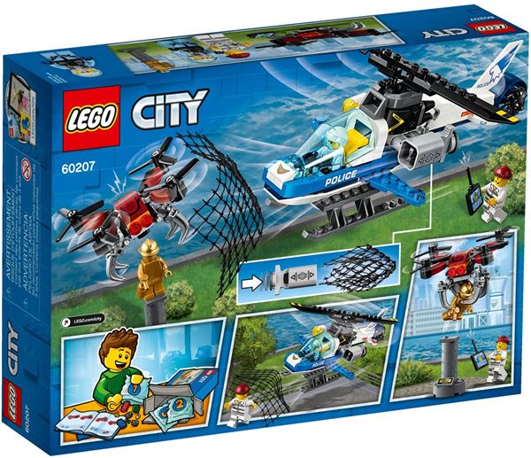 Lego City 60207 - Polizia aerea all'inseguimento del drone 