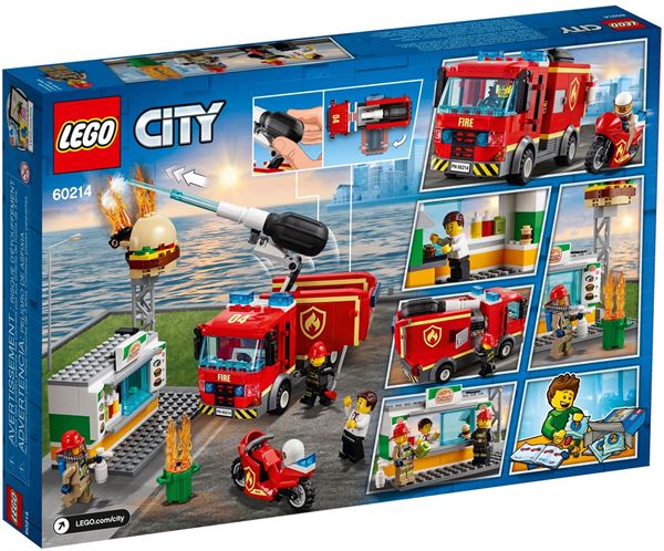 Fiamme Al Burger Bar Lego 60214a 5702016369267