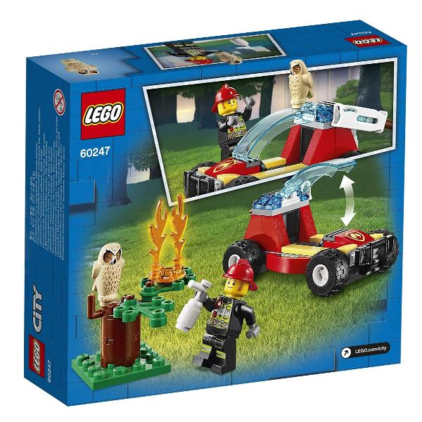 Incendio nella Foresta Cy Fire Lego 60247a 5702016617818