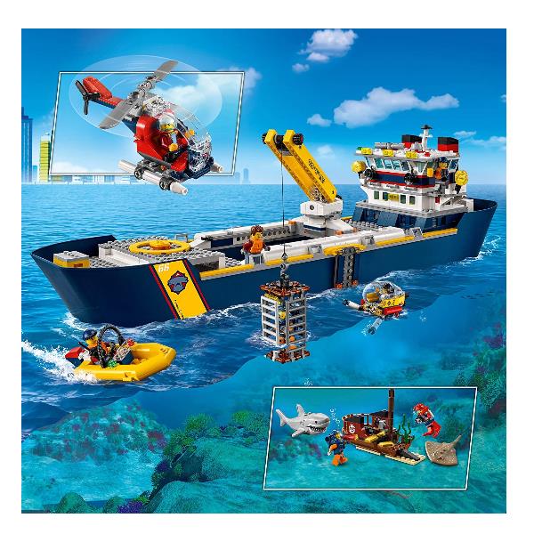 Nave da Esplorazione Oceanica Lego 60266a 5702016618006