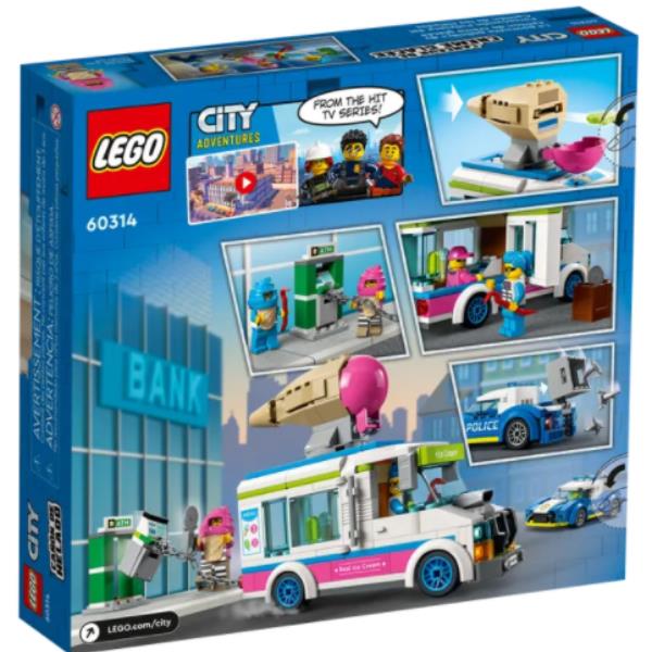 Furgonedeigelati Inseg Polizia Lego 60314a 5702017161891