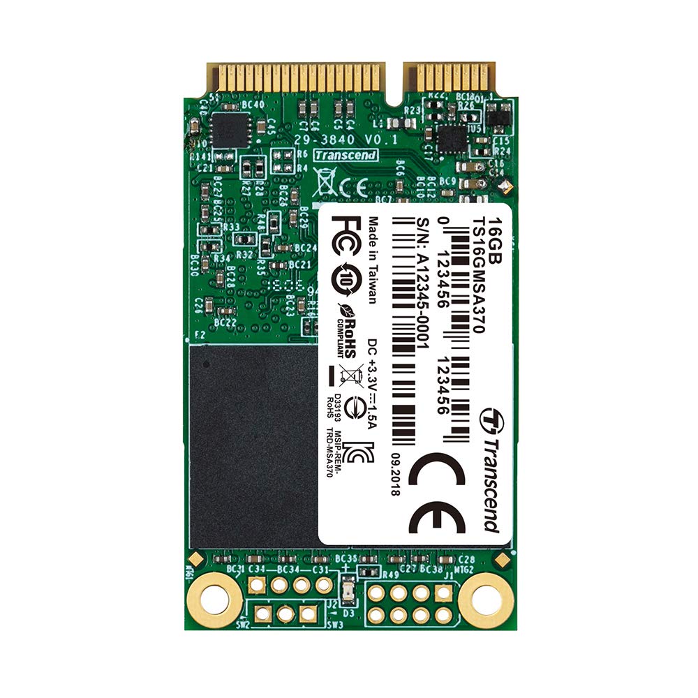 370 Msata Ssd 16gb Transcend Ssd Ts16gmsa370 760557829553