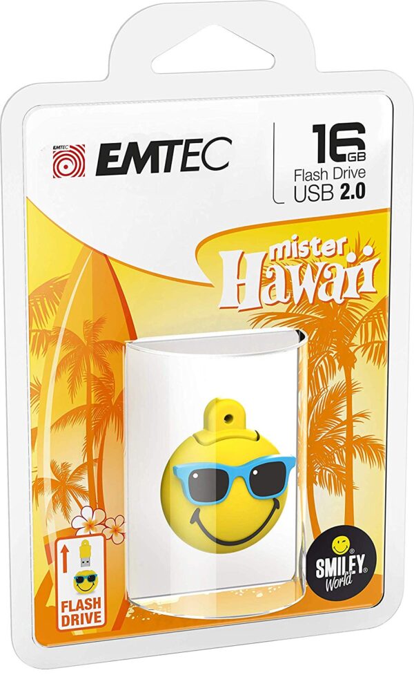 Memoria Emtec Usb2 0 Sw108 16gb Sw Mr Hawaii Y Ecmmd16gsw108 3126170146090