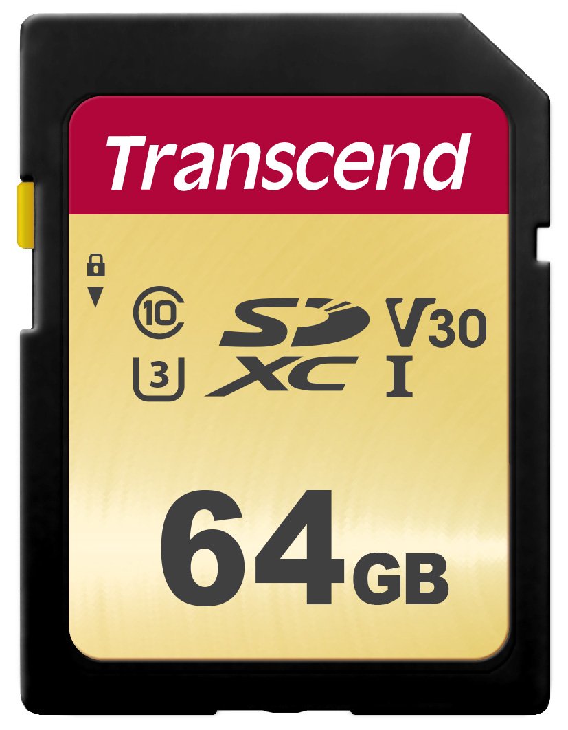 64gb Uhs I U3 Sd Card Mlc Transcend Ts64gsdc500s 760557841173